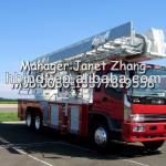 ISUZU aerial platform fire truck-