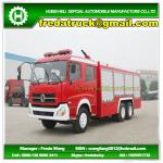 Dongfeng 6*4 RHD or LHD heavy 15T water and foam tanker rescue fire fighting vehicle-HLQ5250GXFPMZ3