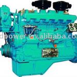 1800rpm marine diesel engine, 60hz 120KW engine for boat-