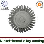 Nickel-base alloy castings used for outboard engines-