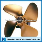 Copper propeller for boat-