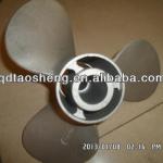 3 blade outboard aluminum propeller-
