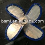 4 blade small boat propeller-