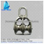 Marine Rigging Hardware Stainless Steel Double Pulley-All