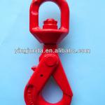 alloy steel european type swivel self-locking g80 hook-European type swivel self-locking hook