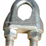 din 741 malleable electro galvanized wire rope clip-DIN 741 malleable wire rope clip