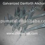 Stainless Steel and Galvanised Danforth anchor-