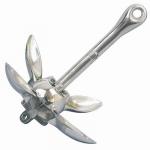 Mirror Polished Stainless Steel Grapnel Anchor / Folding Anchor (Marine Hardware)-
