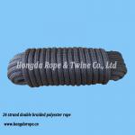 24-strand double braided polyester dock line-