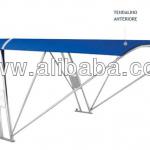 Bimini rollbar top for boat SUPERIOR-