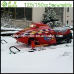 Hot 125/150cc Red Snowmobile Used Snowscooter-SHSC-001
