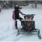 Norway like mid-sized 250cc/300c Liquid-cooled automatic snow mobile/sled/ski/snow scooter with CE-SNOWSTAR250