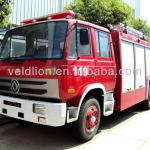 WS Dongfeng heav duty chassis 8000L fire fighting truck,water foam fire truck-WS1166SSMC46100