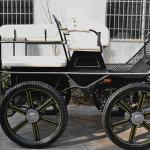 Marathon horse carriage with stainless steel frame, royal seat, horse carriage manufacturer-BTH-02S marathon carriage