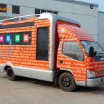 mobile food truck for sale-JX1042TG24