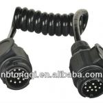 trailer parts 2*13 pin plug with cables-TQ108-D