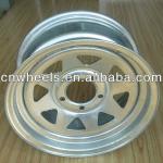 durable agricultural trailer axle and wheels-15*6