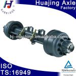 15 T Drum brake axle for trailer-HJBS-15FN-150-1850-335