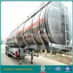 CIMC 45000L stainless steel tanker, fuel tank truck trailer, 3 axle tanker-SCD9400GYY