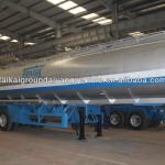 46000 litres aluminum oil tanker trailer-TAG9400GRY