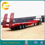 hot sale 3 axle 60 ton low bed truck trailers with CCC WMI ISO BV