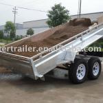 tandem hydraulic tipping trailer/tipper trailer/truck trailer