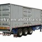 container van box semi trailer truck-