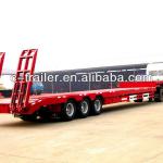 best-selling 3 axles low bed semi trailer made in china-low bed semi trailer