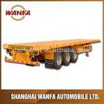 Dual-axle 40ft Container Flatbed Semi-Trailer-