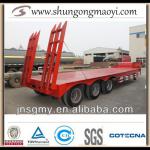3 axle 50ft low bed semi trailer-