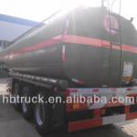 stainless tanker,caustic soda tanker trailer 27.5 m3-CLW9402GFW