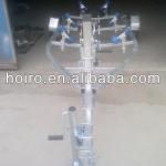 small Hot dip galvanized boat trailer with wobbly rollers-HRHG1315SH