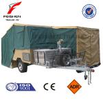 Hard floor camper trailer HFC11 with 140z tent and kitchen system-HFC11