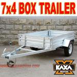Galvanized Car Trailer-KXT-10