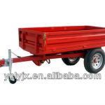 two wheel single alx 2T capacity trailer-7C