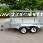 10x5 Double Axle Box Trailer Galvanized-TR0307B box trailer