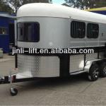 High quality deluxe horse trailer, 2 horse angle load-2HAL-D