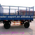 high hurdle car trailer with CE certificate-7C-4T high hurdles trailer