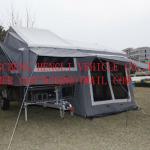 popular and modern design off road powder coated camper trailers