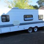 used travel trailer-