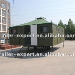 military /construction site/mining sector camp trailer/tent trailer/house trailer/CAMPER TRAILER