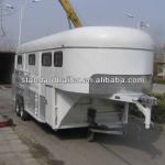 high quality 3 horse gooseneck trailer manufacturer-STD-3HGSN
