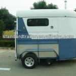 2 horse straight load float horse trailer-STD-2HSL-S