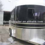 2 horse trailer angle trailer manufacturer-STD-2HAL-S