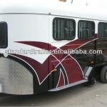 High quality deluxe horse trailer made in china-STD-3HAL-L500