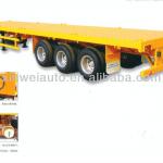 3 axle flatbed semi trailers for sale-ZJV9351JP