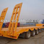 Best-selling low bed semi trailer 100 ton low bed trailer-STY9342TDP