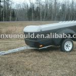 rotational mould trailer, plastic atv trailer-CXA-617