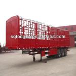 Made in China &amp; Tongda TDZ9402C 3 axles FUWA steady stake semi trailer-TDZ9403CXLY