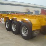 3 axles container chassis semi trailer made in china-DS69418274